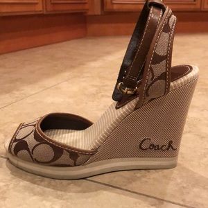 Coach wedges